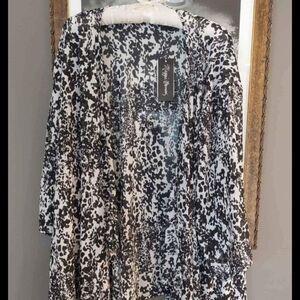 Maggie Barnes Black and White Patterned Jacket